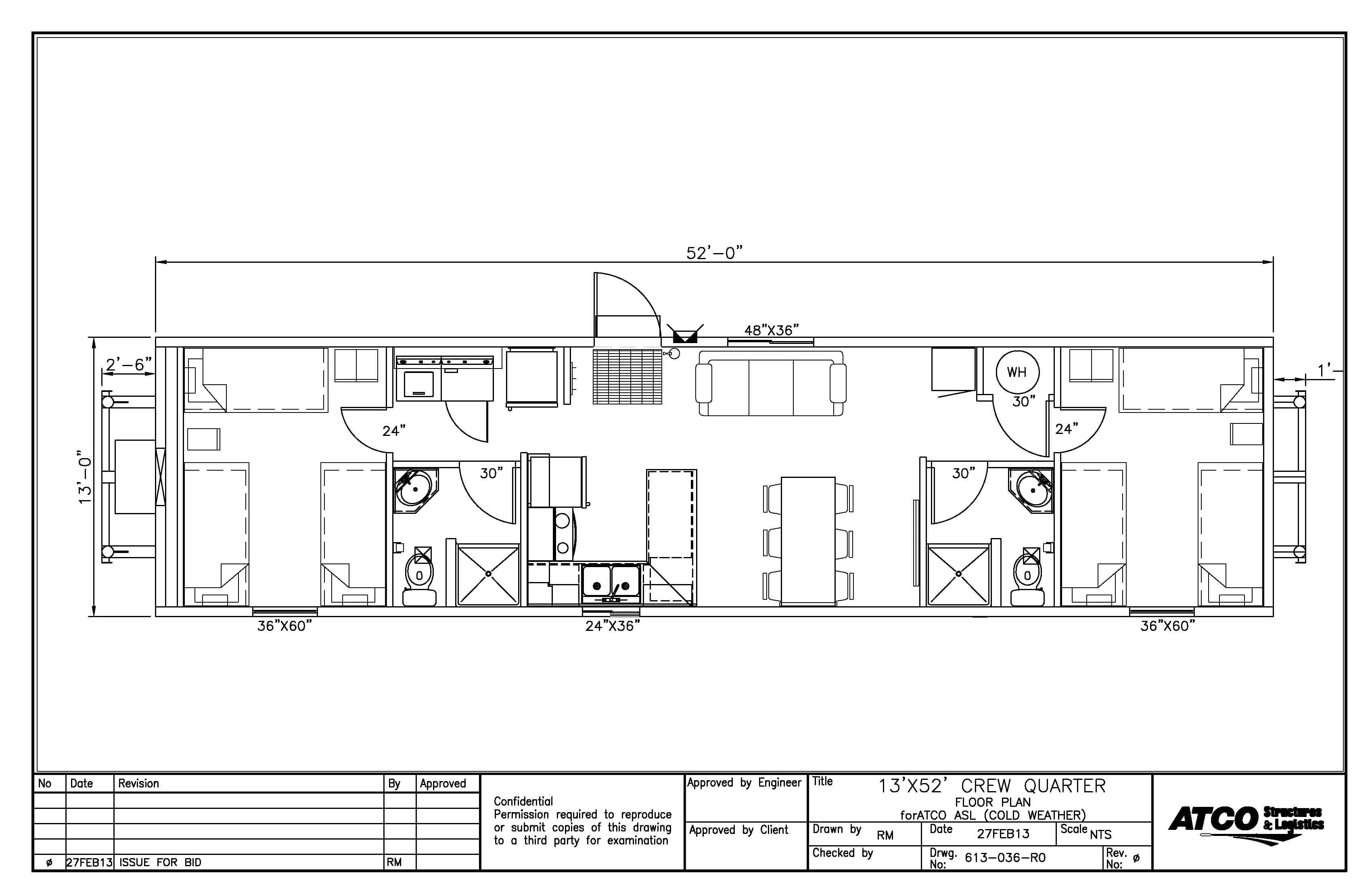 Our Comfortable Crew Quarters